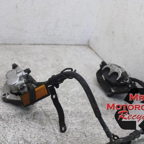 07-14 YAMAHA V STAR 1300 XVS1300 XVS OEM RIGHT LEFT FRONT BRAKE CALIPER SET C3