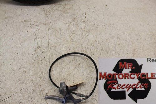 80 SUZUKI GN400XX OEM BRAKE LEVER PERCH MOUNT BRACKET W LINE D1D