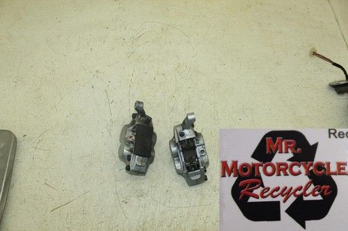 1999 YAMAHA FZR600R OEM RIGHT LEFT FRONT BRAKE CALIPER SET PAIR CALIPERS B41D