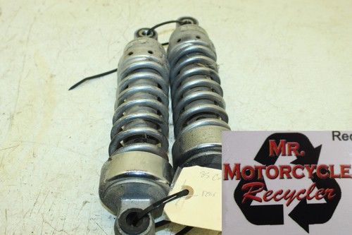 85 HONDA REBEL CMX 250 CHROME REAR SHOCKS ABSORBERS SPRINGS B13