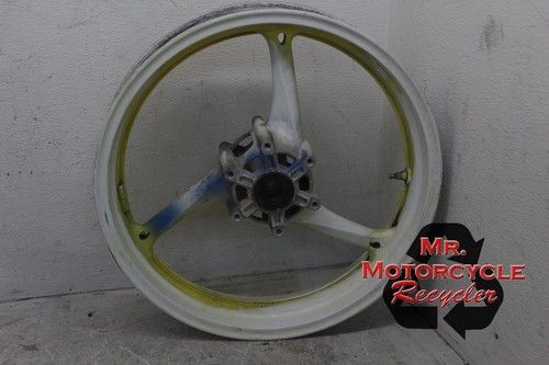 08-09 SUZUKI GSXR750 GSXR600 GSXR 750 600 STRAIGHT OEM FRONT WHEEL 17X3.50  J2