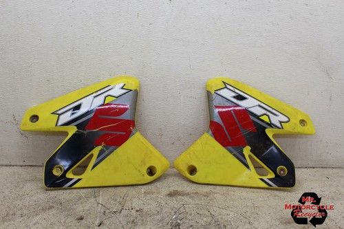 2001 SUZUKI DRZ400 RIGHT & LEFT SIDE RADIATOR TANK FAIRING COVER C10D