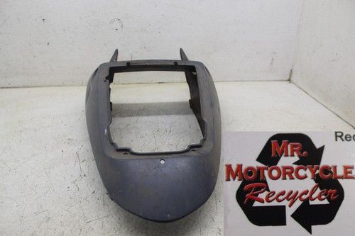 00-01 HONDA CBR929RR BLACK OEM PLASTIC REAR BACK TAIL FAIRING COWL SHROUD D27D