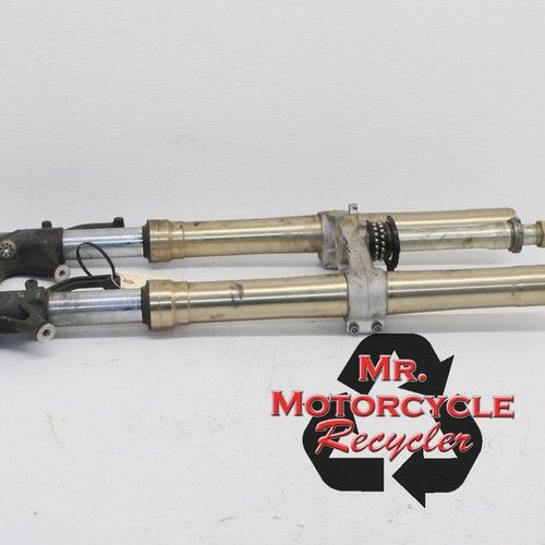 07 - 09 KAWASAKI NINJA ZX6R ZX 600 OEM COMPLETE FRONT END FORKS SUSPENSION G4