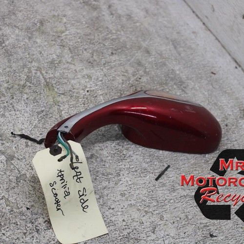 01-04 APRILIA ATLANTIC 500 OEM LEFT SIDE REAR VIEW MIRROR J4