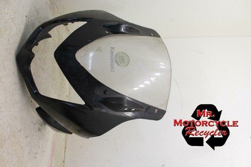 2009 KAWASAKI NINJA 250R OEM FRONT UPPER NOSE FAIRING COWL SHROUD D40D