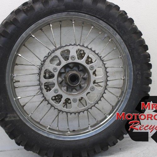 05-17 HONDA CRF450X CRF 450 CRF450 OEM DAMAGED REAR WHEEL 18X2.15  W19