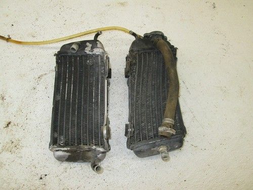 83 YAMAHA YZ 250 RADIATORS FACTORY YZ250 COOLING SYSTEM RADIATOR C35