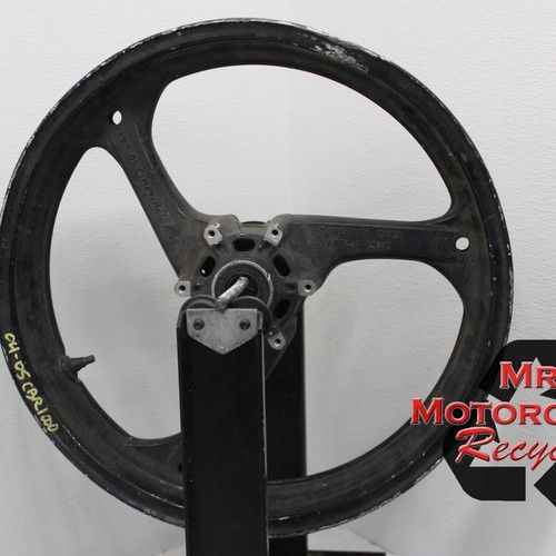 04 05 HONDA CBR1000RR OEM BENT FRONT WHEEL 17x3.50  T44