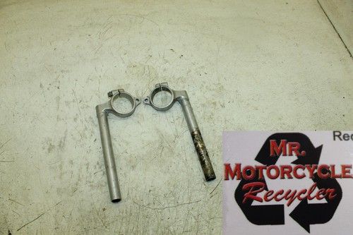 01 SUZUKI GSXR1000 OEM LEFT RIGHT CLIP ON ONS HANDLEBARS PAIR SET C2