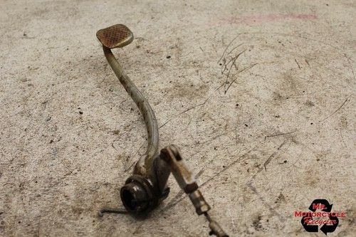 1973 SUZUKI T500 500 RIGHT REARSET BRAKE FOOT PEDAL C52D