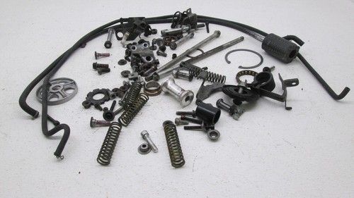 2001 01 ZX9 KAWASAKI OEM MISC. BOLTS SCREW WASHER NUT BRACKET SPRING C2