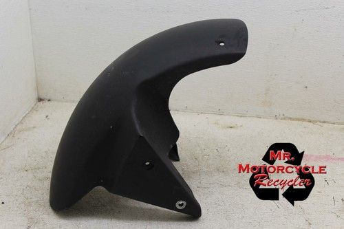 03-04 KAWASAKI NINJA ZX6R Z1000 ZX6RR ZX636C BLACK OEM FRONT WHEEL FENDER B11-D