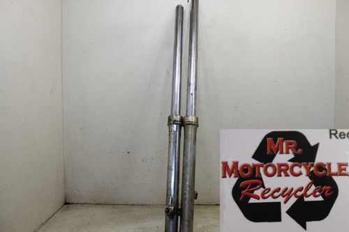 1982 KAWASAKI KZ1100D OEM FRONT FORKS SHOCK SUSPENSION SET PAIR E6