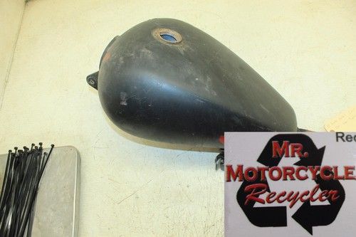 85 HONDA REBEL CMX 250 BLACK SPRAY PAINTED GAS TANK FUEL NO PETCOCK  B59D