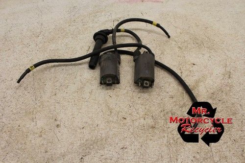 1989 KAWASAKI NINJA ZX10 OEM IGNITION  SET COIL SPARK PLUG CAPS C13D