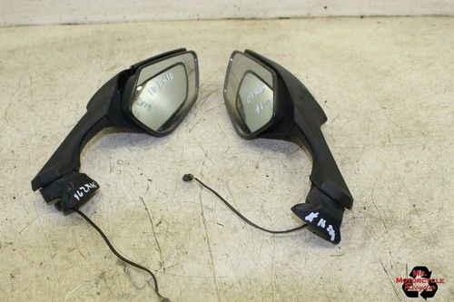 2016 KAWASAKI NINJA ZX10R REAR VIEW MIRROR SET PAIR MIRRORS L8