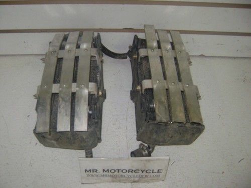 1985 HONDA CR 250 RADIATORS FACTORY STOCK CR250 COOLING RIGHT AND LEFT A30