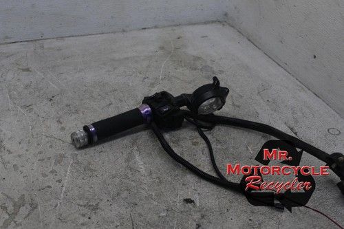 04 05 HONDA CBR1000RR CBR1000 CBR 1000 OEM LEFT CLIP ON HANDLEBAR W SWITCHES B55