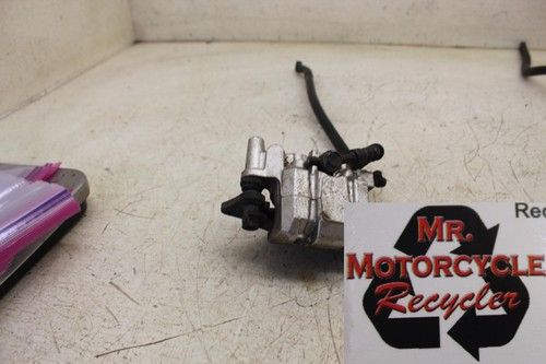 09 EX 250 KAWASAKI NINJA 250R 250 OEM RIGHT FRONT BRAKE CALIPER W LINE B46D