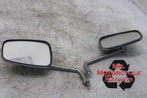 99-08 KAWASAKI VULCAN 1500 VN1500N CLASSIC OEM REAR VIEW MIRROR SET PAIR B19