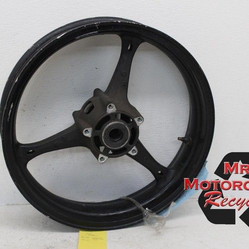 06 07 SUZUKI GSXR600 OEM BENT FRONT WHEEL 17x3.50  W72