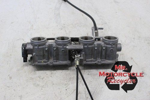 05 06 HONDA CBR600RR CBR 600 600RR OEM MAIN FUEL INJECTORS / THROTTLE BODIES C42
