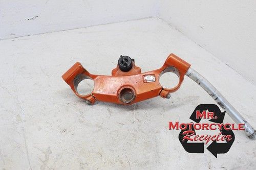 00-06 KAWASAKI NINJA ZX12R ZX12 ZX-12 1200 OEM FORKS UPPER TRIPLE TREE CLAMP a9