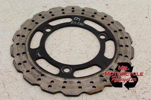 08-12 KAWASAKI NINJA 250 EX 250 OEM STRAIGHT REAR ROTOR BACK BRAKE DISC K12