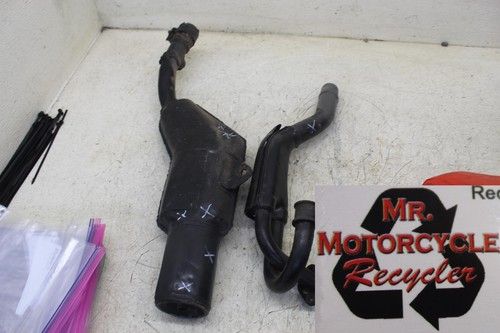 85 HONDA XR200R XR 200R 200 OEM EXHAUST PIPE CHAMBER HEADER D35D