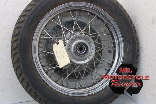 98-08 YAMAHA V STAR 650 XVS650 XVS CLASSIC OEM STRAIGHT FRONT WHEEL RIM w51