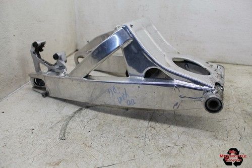 1999 2000 YAMAHA YZF R6 CHROME REAR SWINGARM BACK SUSPENSION SWING ARM C19X