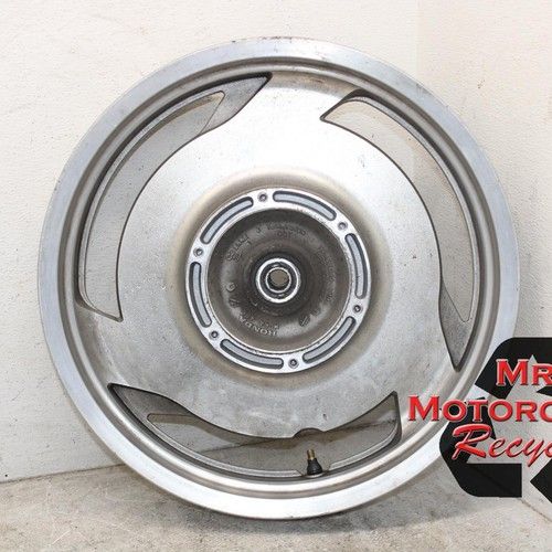 00-07 HONDA SHADOW SABRE 1100 VT1100 OEM STRAIGHT FRONT WHEEL 18X3.00 W65