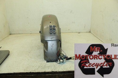 96-03 HARLEY SPORTSTER 883 OEM SILVER REAR WHEEL FENDER MUD GUARD ASSY D8