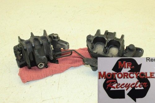 96 SUZUKI RF 600R OEM RIGHT LEFT FRONT BRAKE CALIPER SET PAIR CALIPERS B-50D