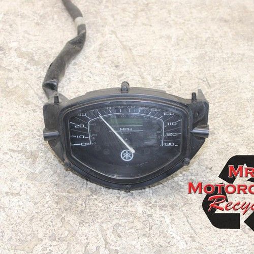 07-14 YAMAHA V STAR 1300 XVS1300 XVS OEM GAUGES METER SPEEDO TACH 3D8-8353E c3