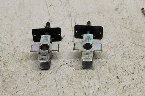 2015 HONDA CBR300R OEM SWINGARM CHAIN TENSIONER ADJUSTMENT BRACKETS  A31D