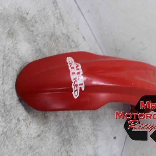 05-17 HONDA CRF450X CRF 450 CRF450 OEM FRONT WHEEL FENDER COWL FAIRING a2