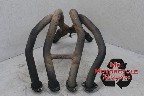 99-07 SUZUKI HAYABUSA GSX1300 1300 OEM EXHAUST HEADER PIPES C52D