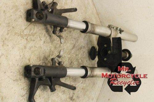08 11 KAWASAKI ZG1400 1400 CONCOURS 14 ABS OEM STRAIGHT FRONT END FORKS Q