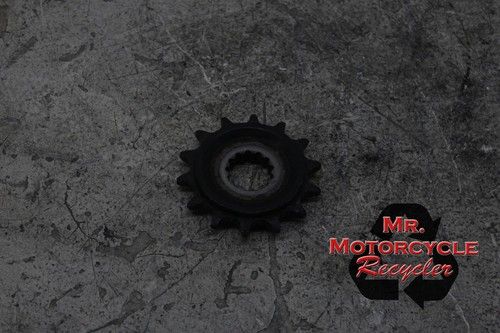08-12 KAWASAKI NINJA 250R EX250J EX250 250 OEM FRONT SPROCKET 13T  K2