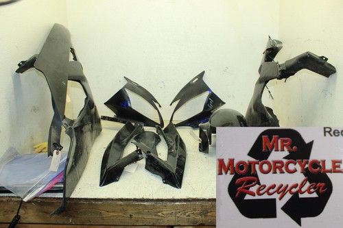 06-07 YAMAHA YZF R6 OEM PLASTIC FAIRING SET COWLS COWLINGS KIT P3