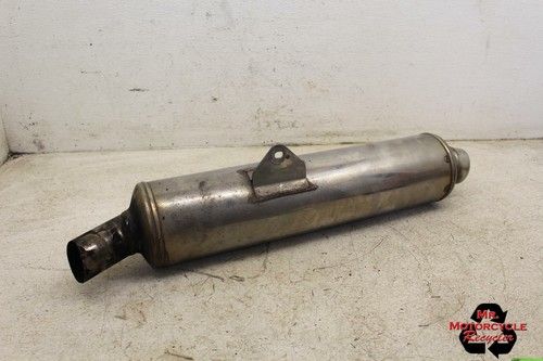 2001 SUZUKI SV650 EXHAUST PIPE MUFFLER SLIP ON CAN SILENCER A17D