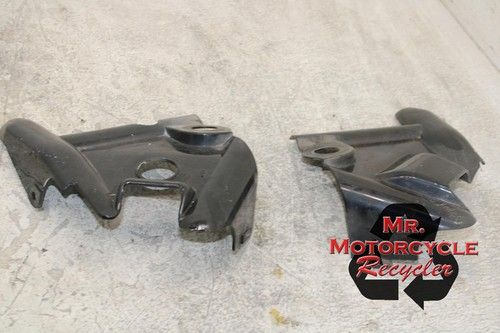 99-07 YAMAHA V STAR 1100 XVS1100 CLASSIC OEM BOTH FRAME COVERS SET PAIR C32D
