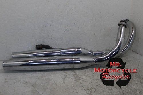 99-07 HONDA SHADOW VLX600 VLX VT VT600 OEM COMPLETE MUFFLER EXHAUST PIPE B51D