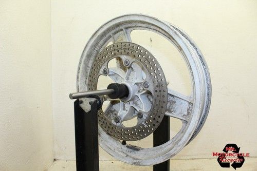 1987 HONDA CBR1000F OEM FRONT WHEEL RIM BRAKE ROTOR HURRICANE CBR 1000 WHEEL8