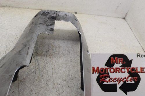 2007 KAWASAKI NINJA ZX6R OEM PLASTIC SILVER LOWER BOTTOM BELLY FAIRING COWL D48D