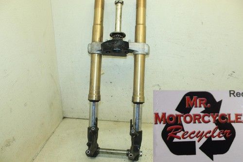 06-07 SUZUKI GSXR600 OEM FRONT FORKS SHOCK SUSPENSION SET PAIR O5