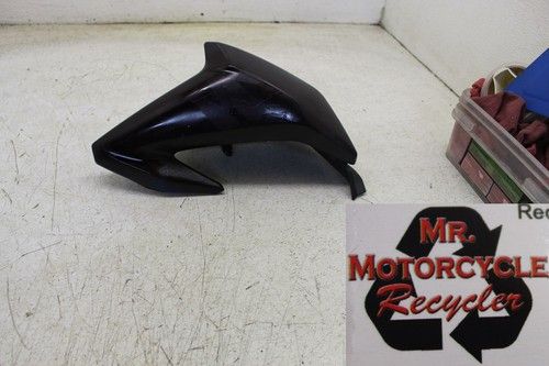 17-19 KAWASAKI Z900 ZR900 AJF  FRONT OEM UPPER LEFT FRONT NOSE FAIRING E1