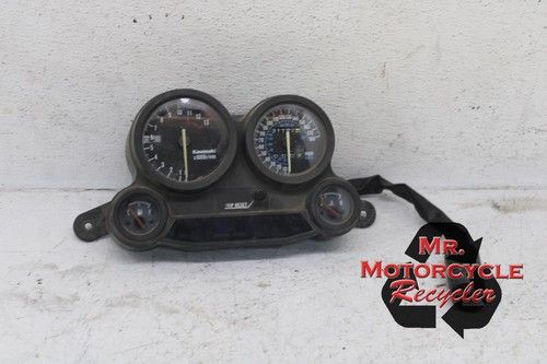 88-90 KAWASAKI NINJA ZX10 ZX1000b ZX1000 OEM SPEEDO TACH GAUGES DISPLAY m6
